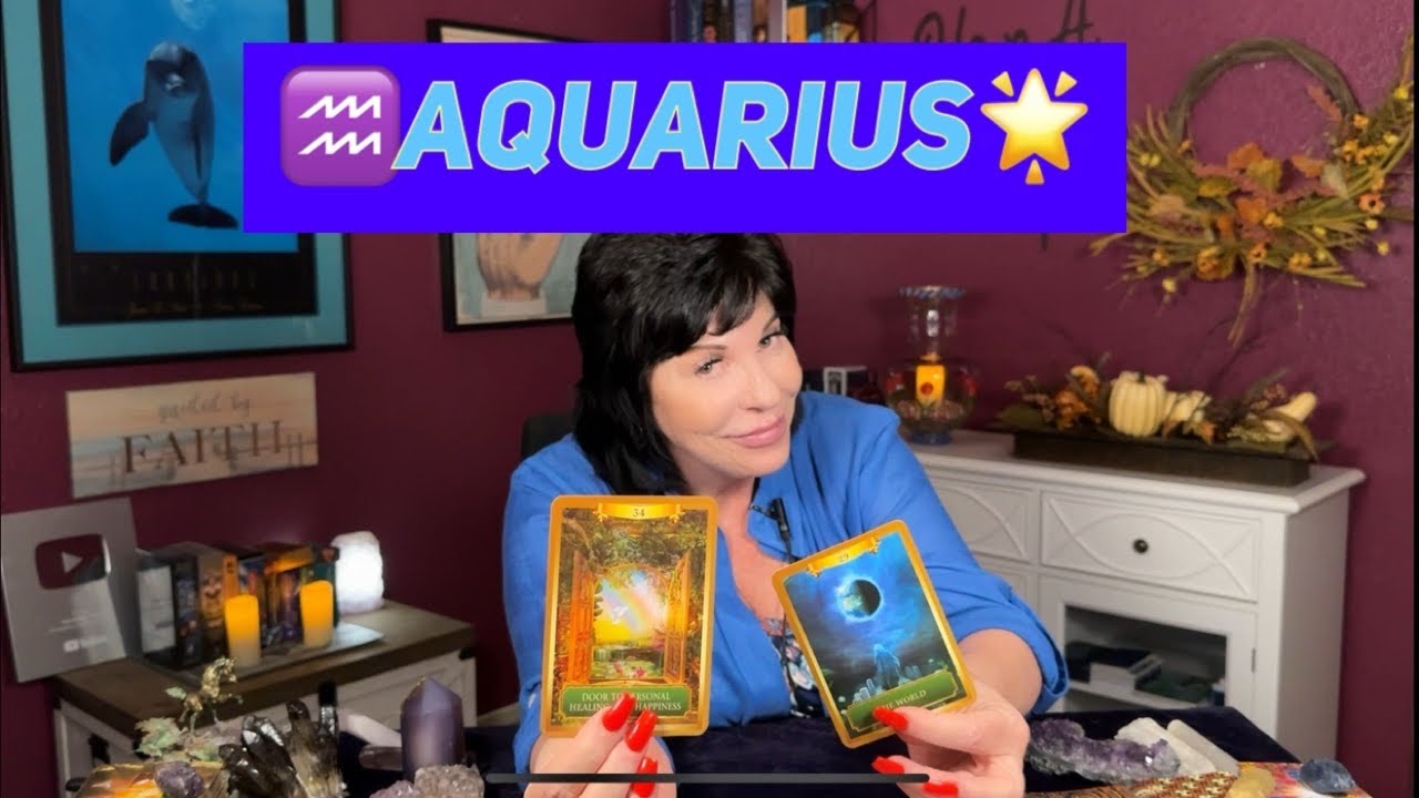 AQUARIUS♒️A WHOLE NEW WORLD🌟 The BEST CHAPTER IS NOW ABOUT to BEGIN! Congrats & Many Blessings AQUAS