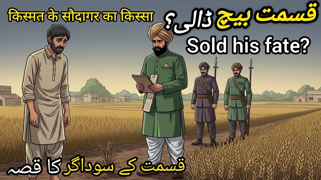 Qismat Ka Saudagar Ka Qissa 😢 | Bhookay Baap Ki Dard Bhari Kahani