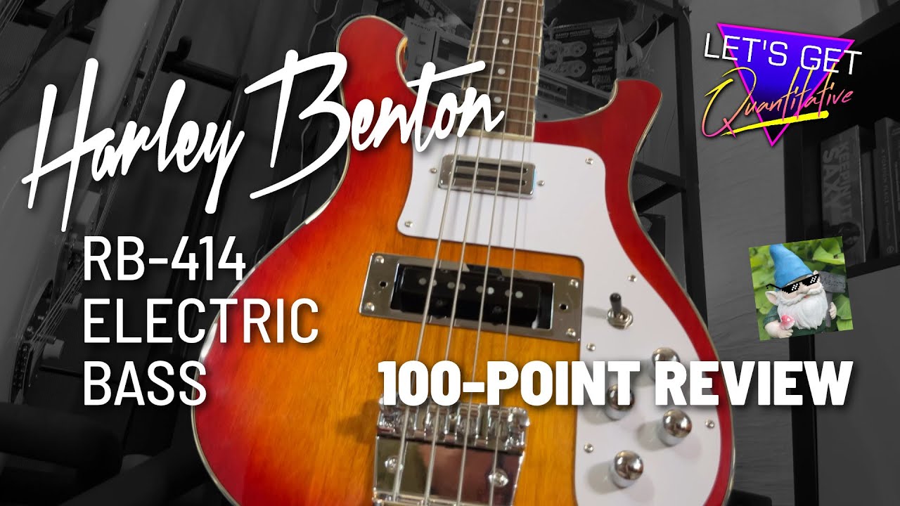 Harley Benton RB-414 Electric Bass: The 100-Point Review