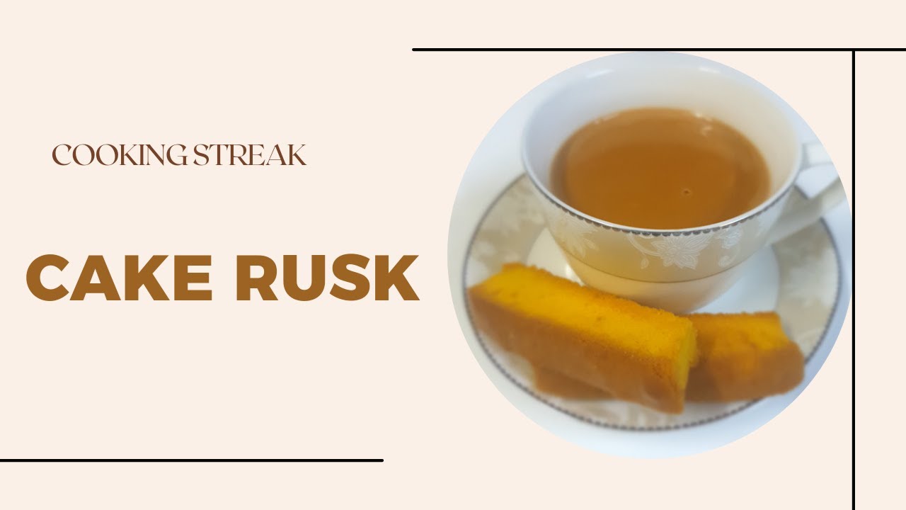 Cake Rusk | Bakery Style Cake Rusk | Easy and Quick recipe | Baking for beginners