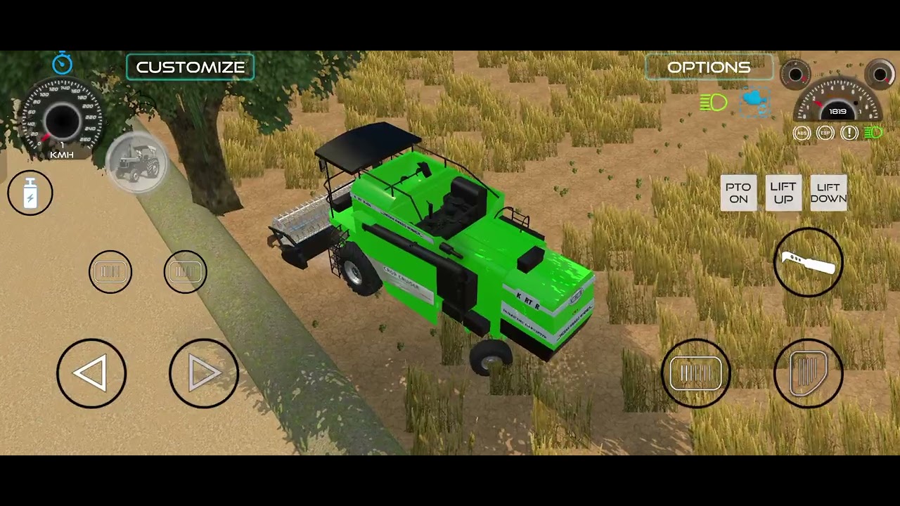 Harvestar se gehu ki katai chalu 3d gaming virel video 