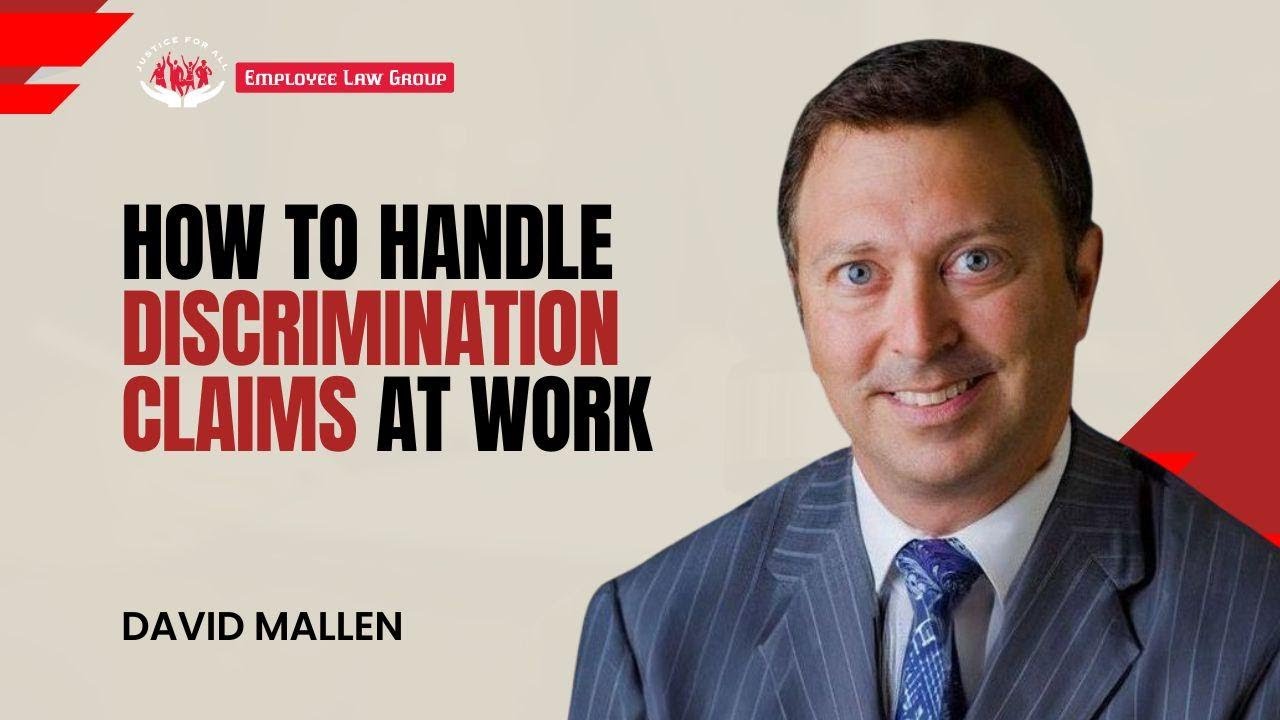 How to Handle Discrimination Claims at Work