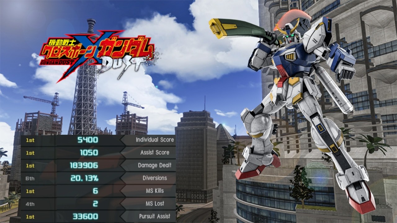 GBO2, Basic Match in the F89 | The Final 18 Meter Mobile Suit