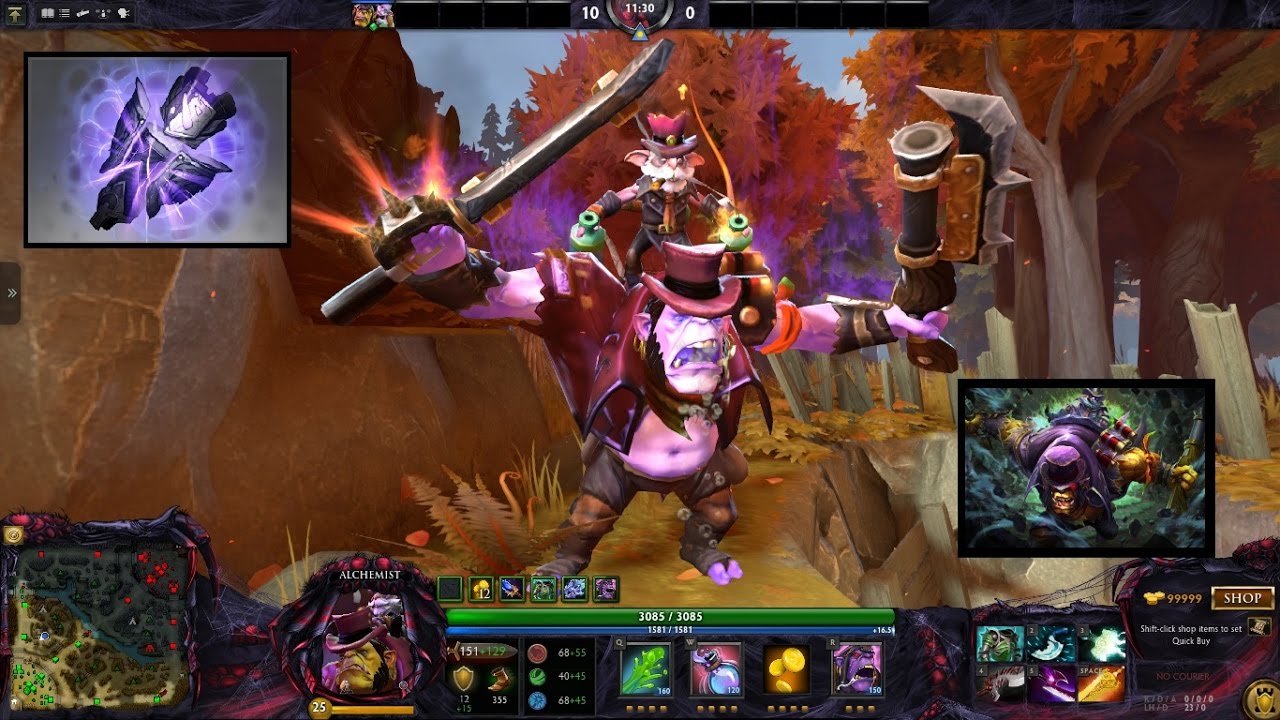 Dota 2 Alchemist Set Darkbrew Enforcer Full Review