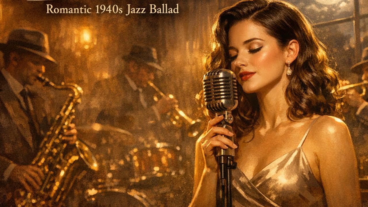 Under Velvet Skies – Romantic 1940s Jazz | Velvet Jazz Era #jazz #1940smusic #music