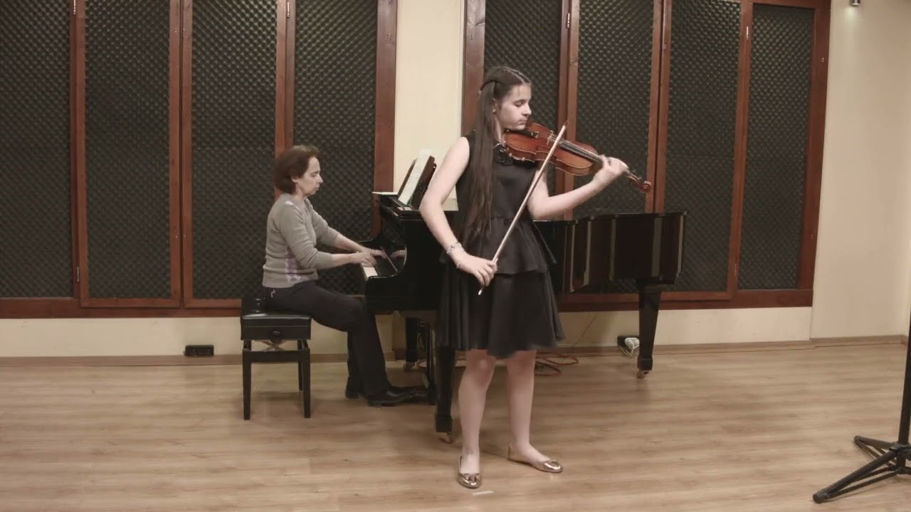 Maya Vasileiadou - Mozart Violin concerto No1,1st mvt