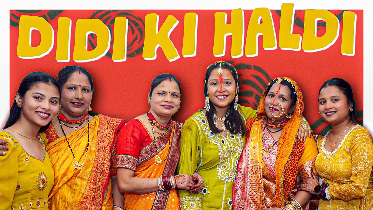 🌼 Kumaoni Haldi Ceremony Vlog Part 1 | Traditional Pahadi Wedding Rituals 💛✨ #dailyvlog #uttrakhand