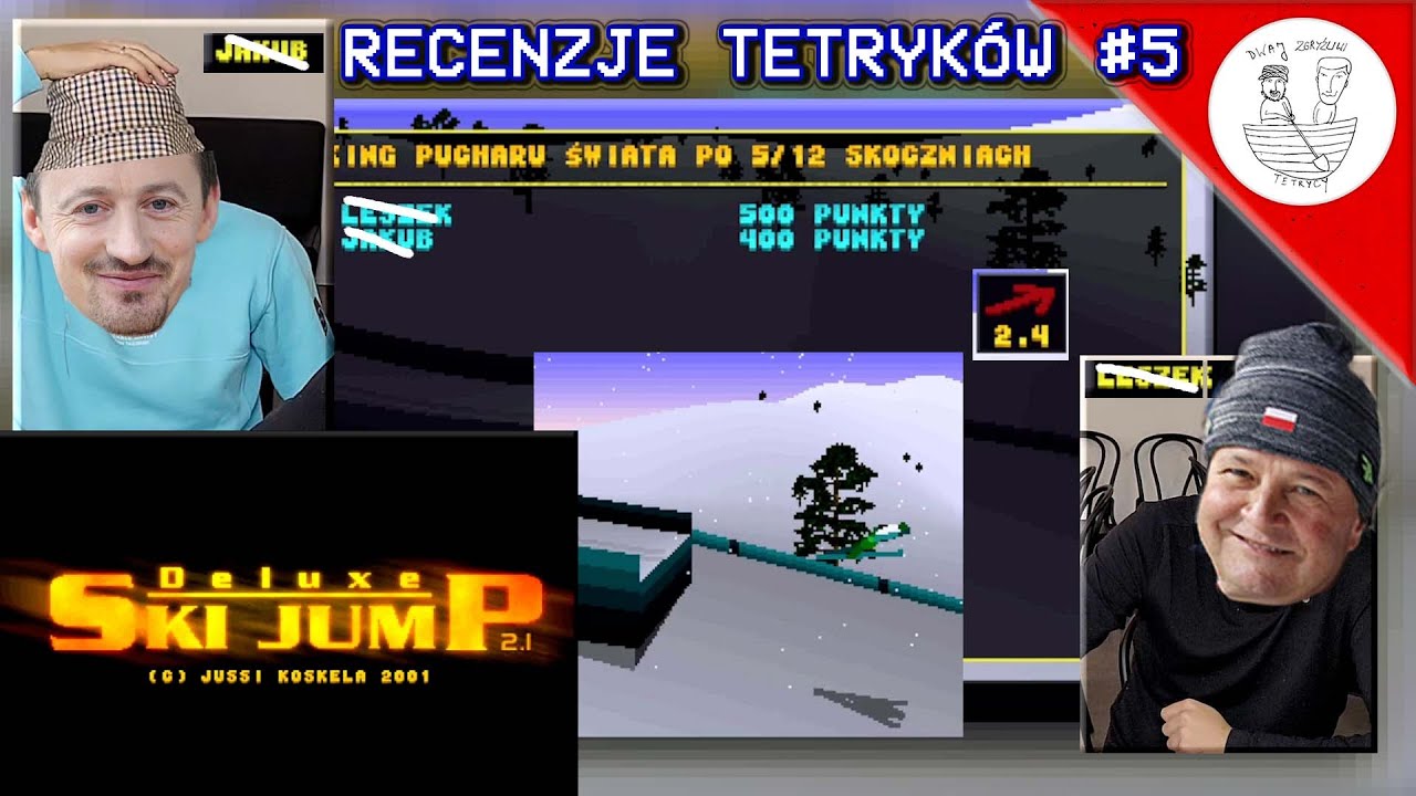 Deluxe Ski Jump jest jak rosół | Recenzje Tetryków #5