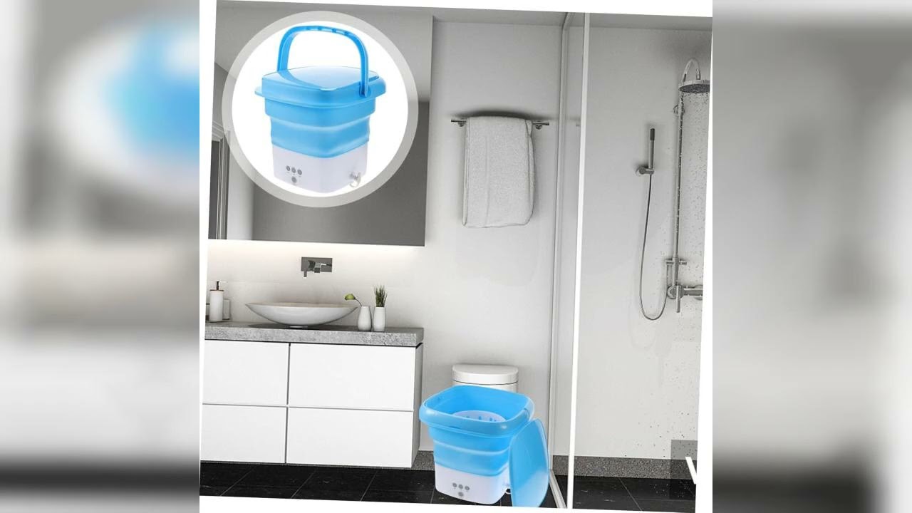 Review: Balacoo Portable Washing Machine Foldable Design for Easy Storage for Camping and Trav...