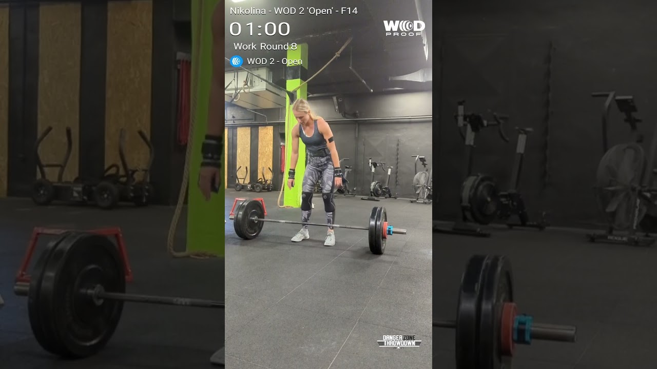 Nikolina Misimović - Dangerzone Throwdown WOD 2
