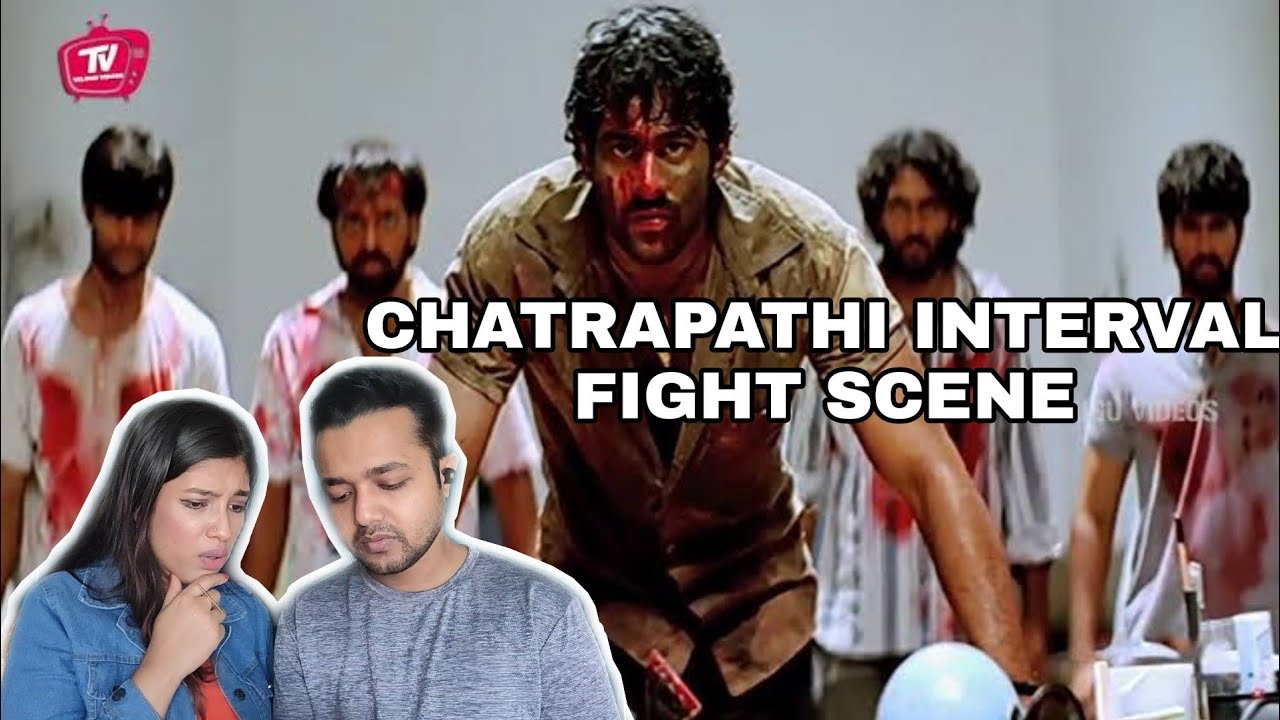 chatrapathi climax scene | Prabhas | COUPLE REACTION | BOYFRIEND GIRLFRIEND REACTION