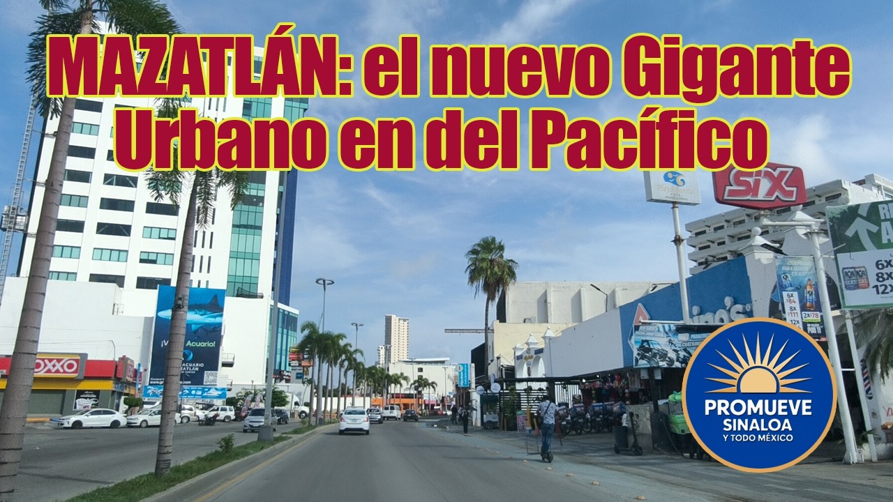 ¡Mazatlán sorprende! La ciudad con más torres de México. el skyline más impresionante del país