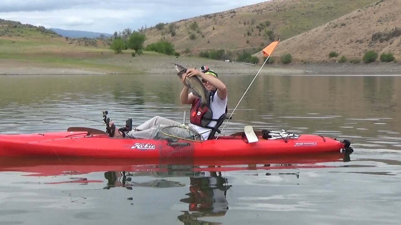 Kayak Fishing Oregon - Brownlee Catfish 2018 HD