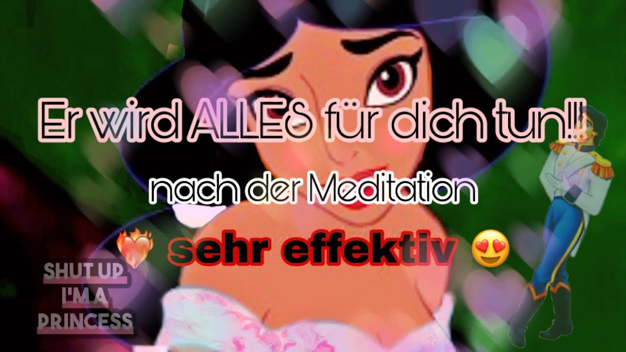 Er wird ALLES für dich tun!!! Nachtmeditation 😍🩵🥰🔥