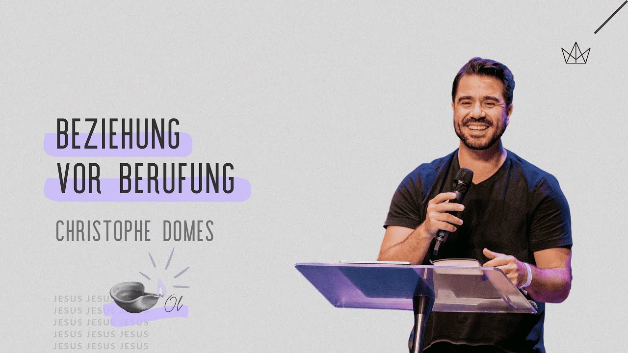 Beziehung vor Berufung | Christophe Domes | Session 1 | dreieinhalb 2024