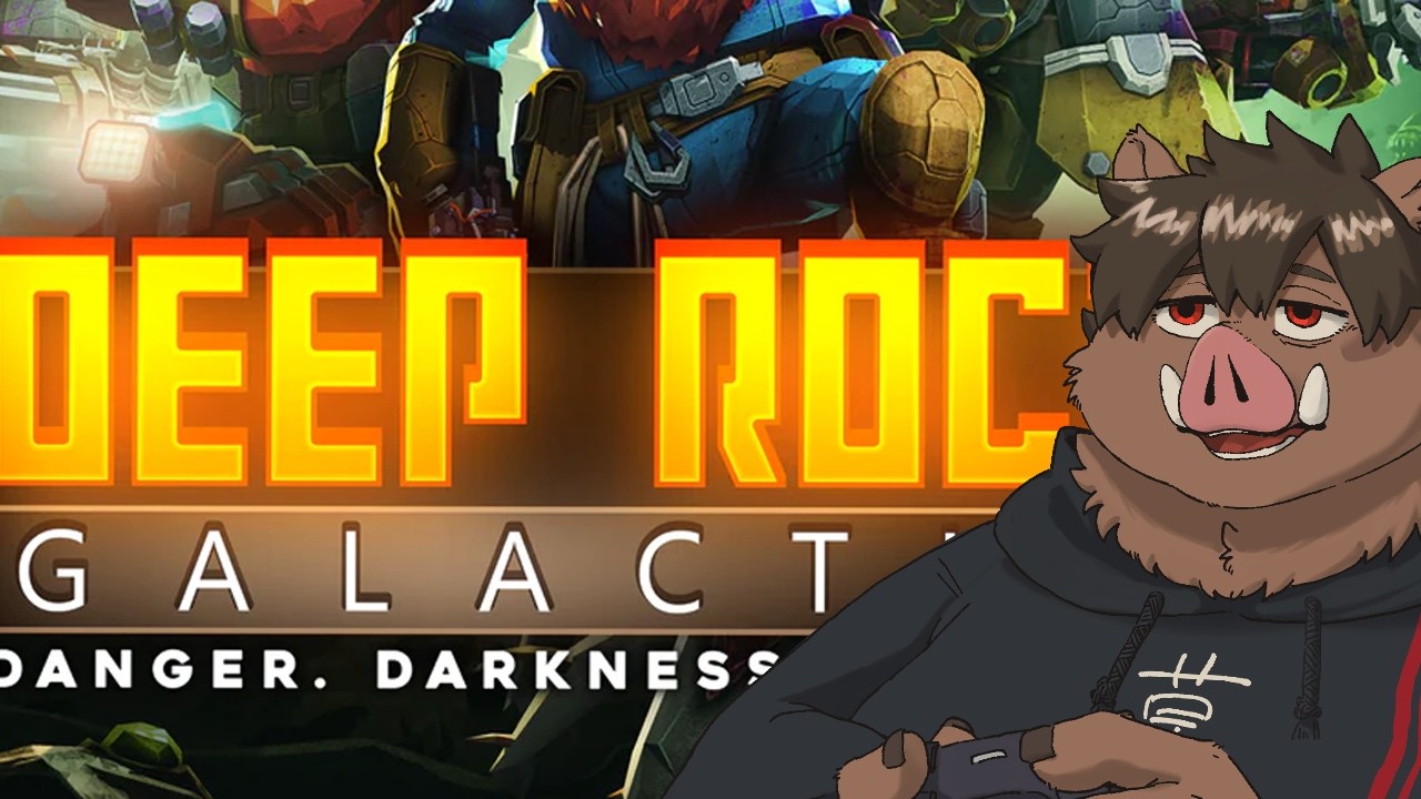 【Deep Rock Galactic】 お宝掘って一攫千金？！part3 【猪おじさん獣人ケモノVtuber】