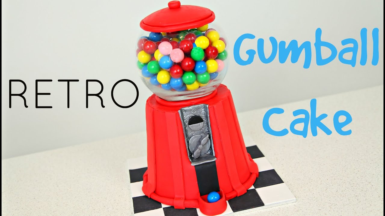 Make a Vintage Gumball Cake - CAKE STYLE