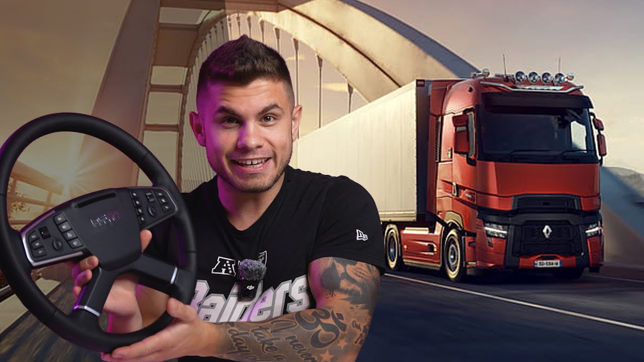 KAMIONOS kormánnyal Euro Truck Simulator 2! 😍