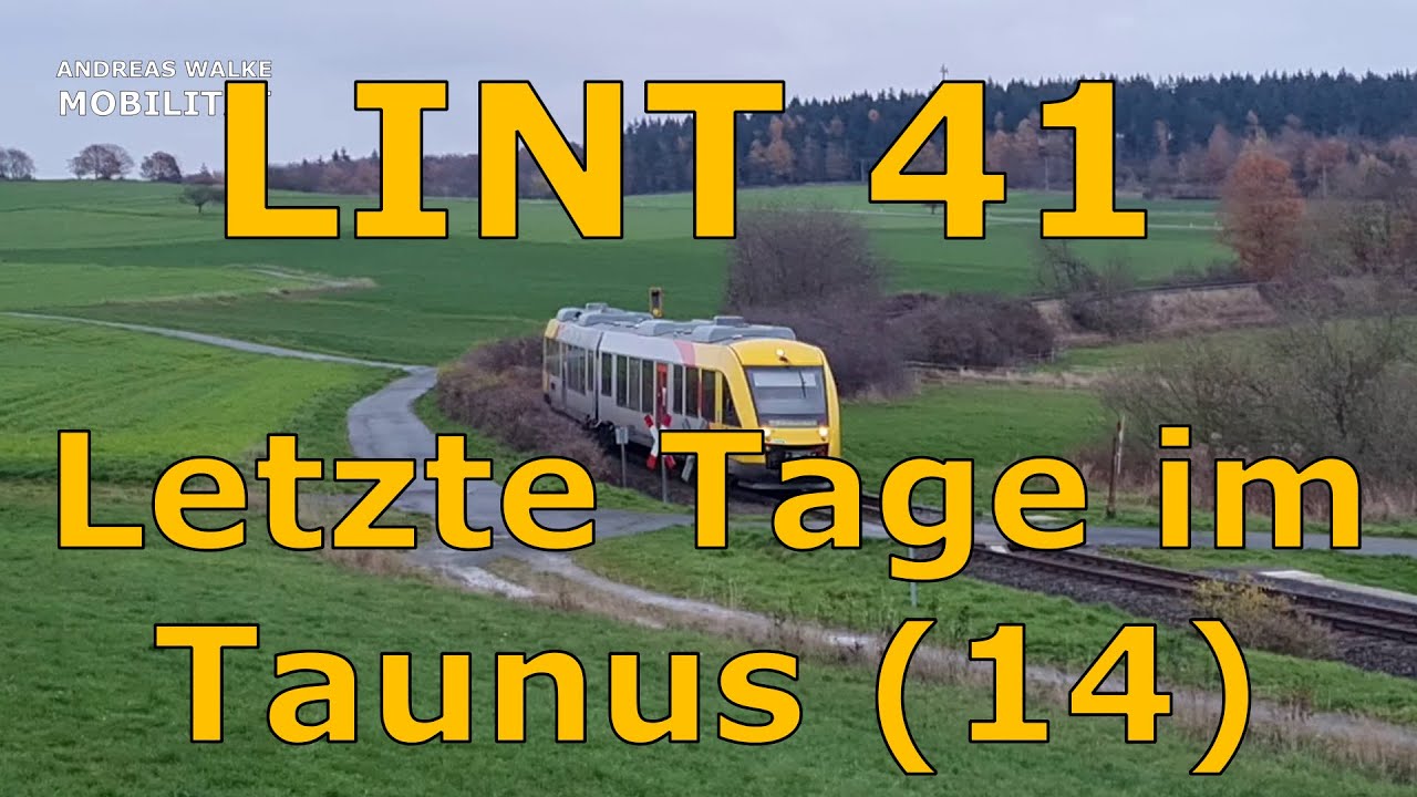 LINT 41 - Letzte Tage im Taunus (14) Komplette Schleife Berg Hundstadt