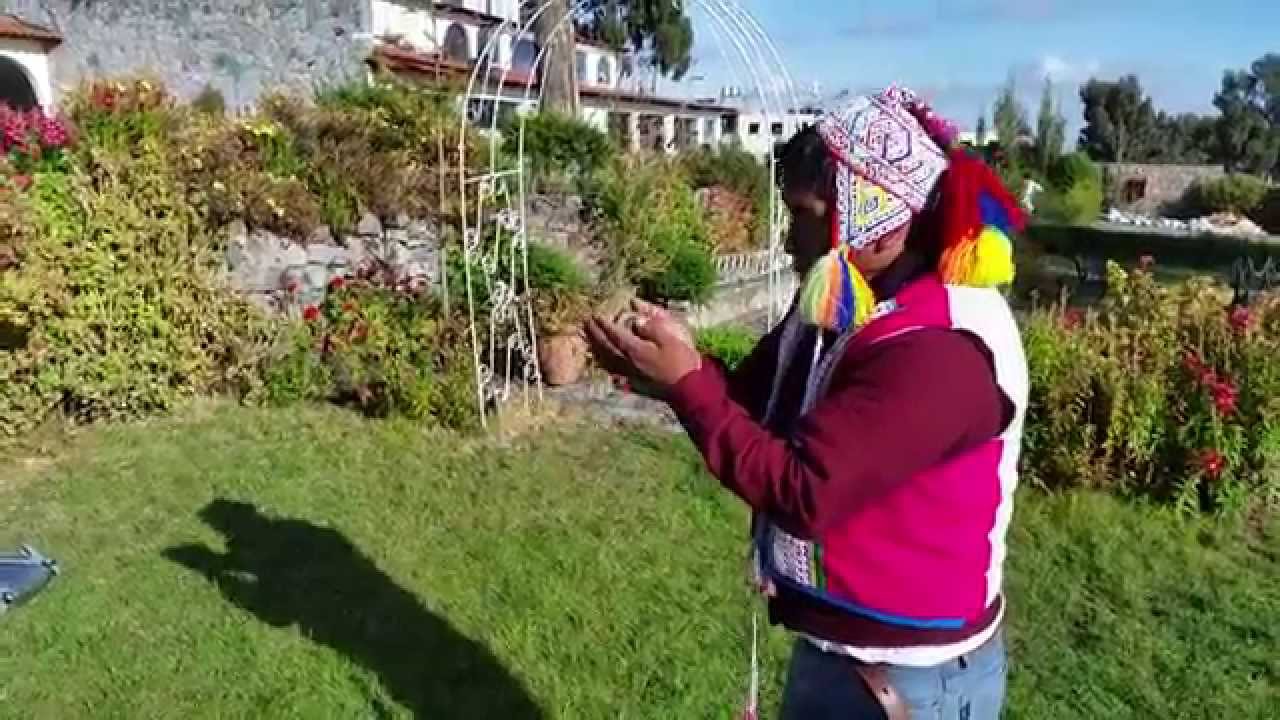 Chumpi stone healing and teaching with Don Isidro
