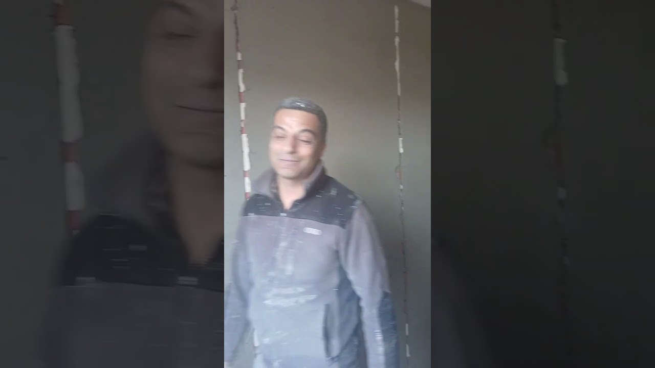 Elyaflı ano çıtası ile terazi li mastar lı çimento esaslı sıva uygulaması 