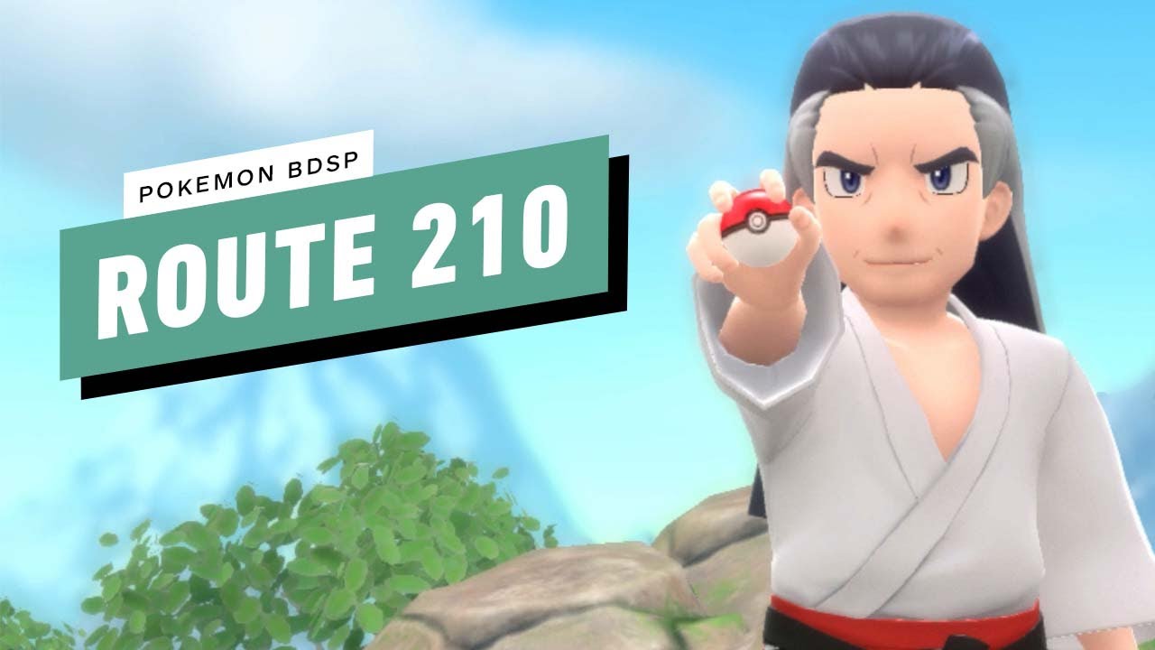 Pokemon Brilliant Diamond Shining Pearl Walkthrough Part 24 - Route 210