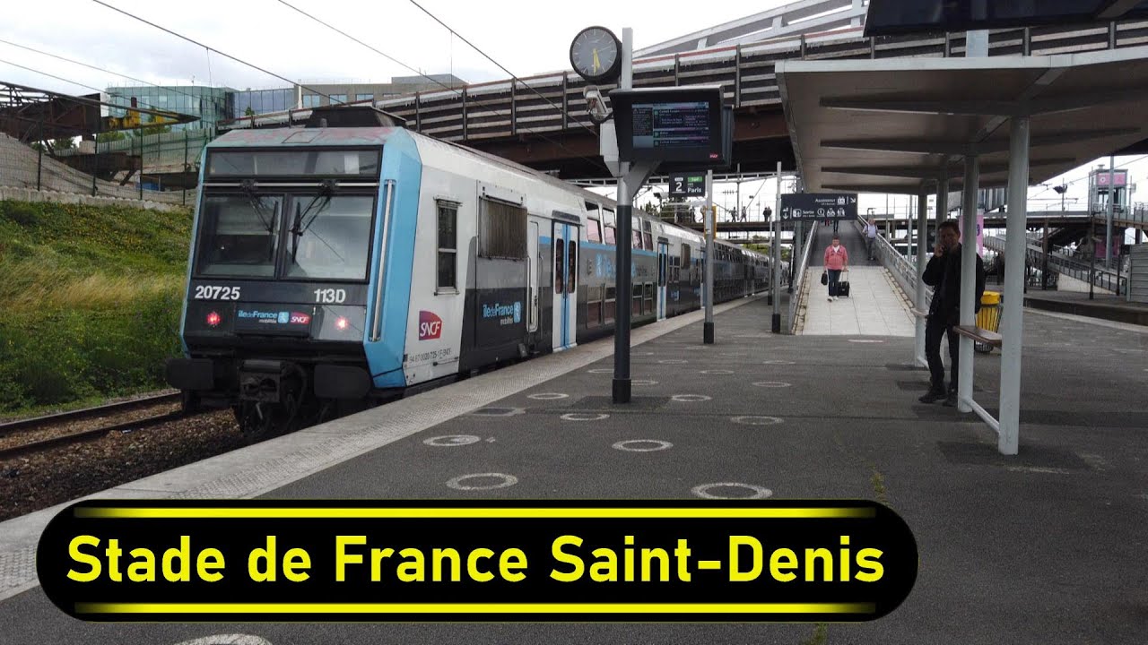 RER Station Stade de France Saint Denis - Paris 🇫🇷 - Walkthrough 🚶