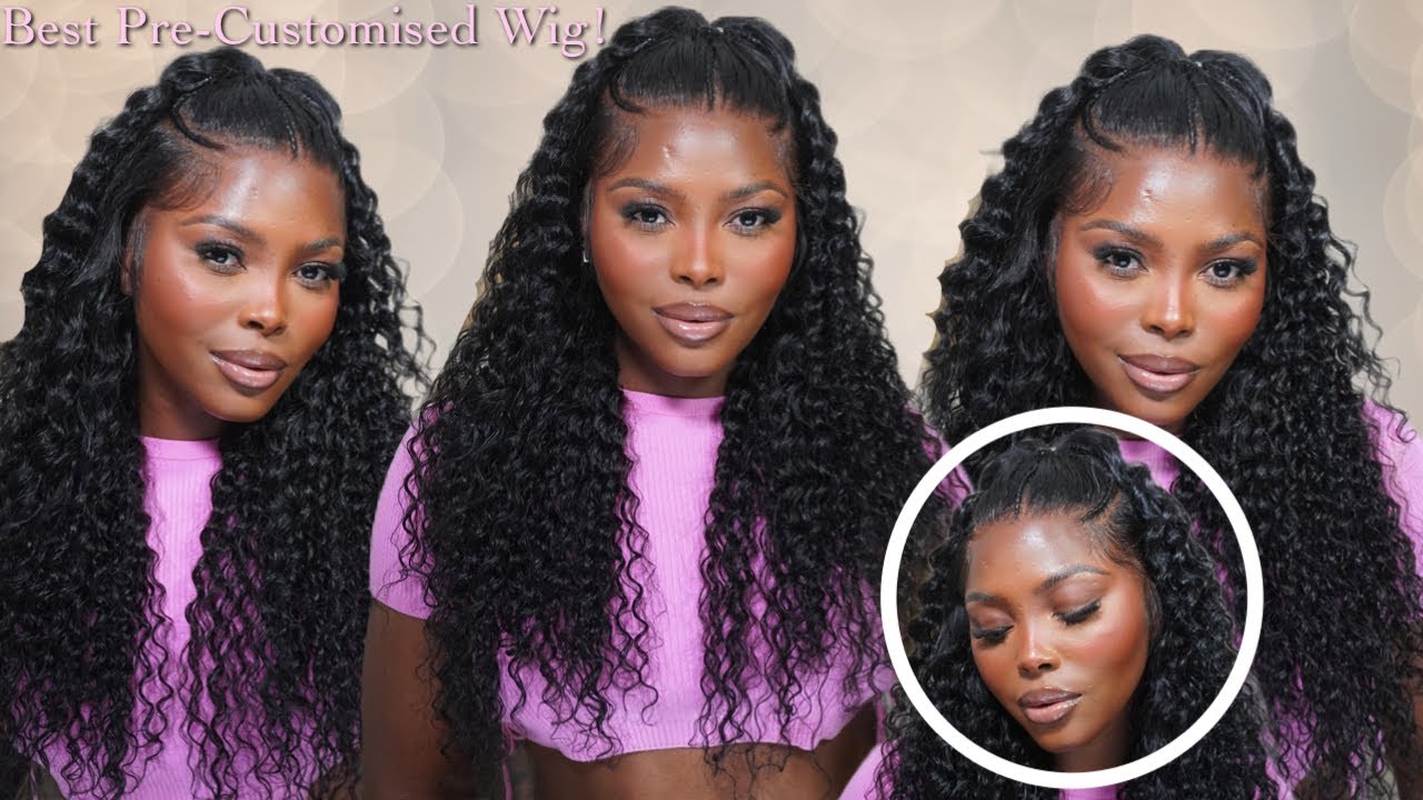 PRE EVERYTHING FOR YOU! *NEW* BRAIDED DEEP WAVE 13x6 FRONTAL WIG INSTALL FT. WEST KISS HAIR