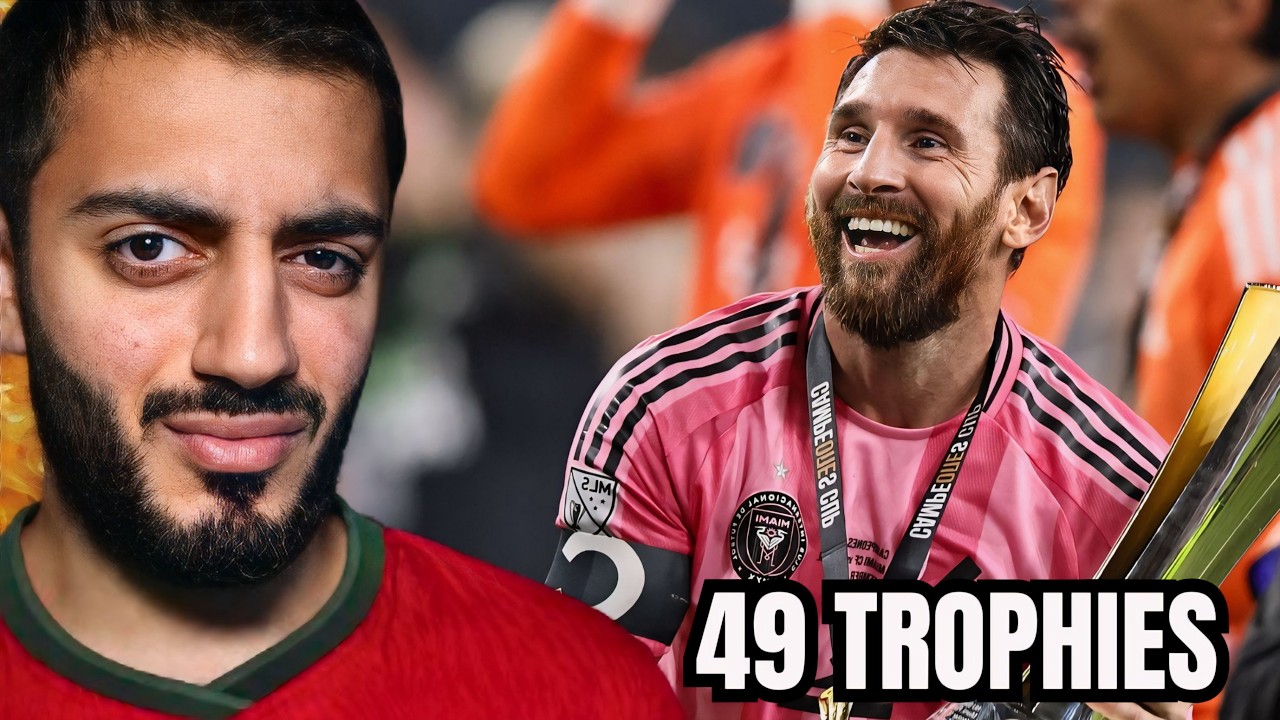 MESSI WINS YET ANOTHER TROPHY.....