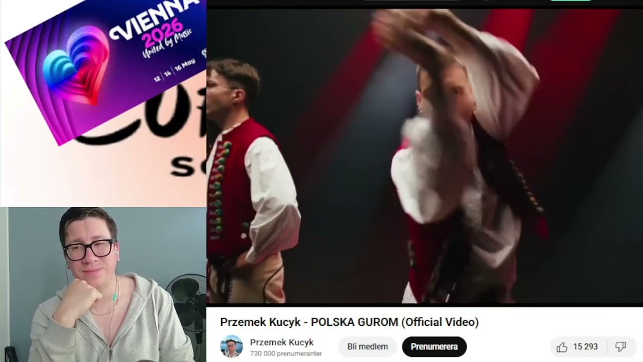 Пшемек Кучик - POLSKA GUROM - Польша 🇵🇱 (КАНДИДАТ НА ЕВРОВИДЕНИЕ 2026 ПОЛЬША)#reaction #eurovisio...