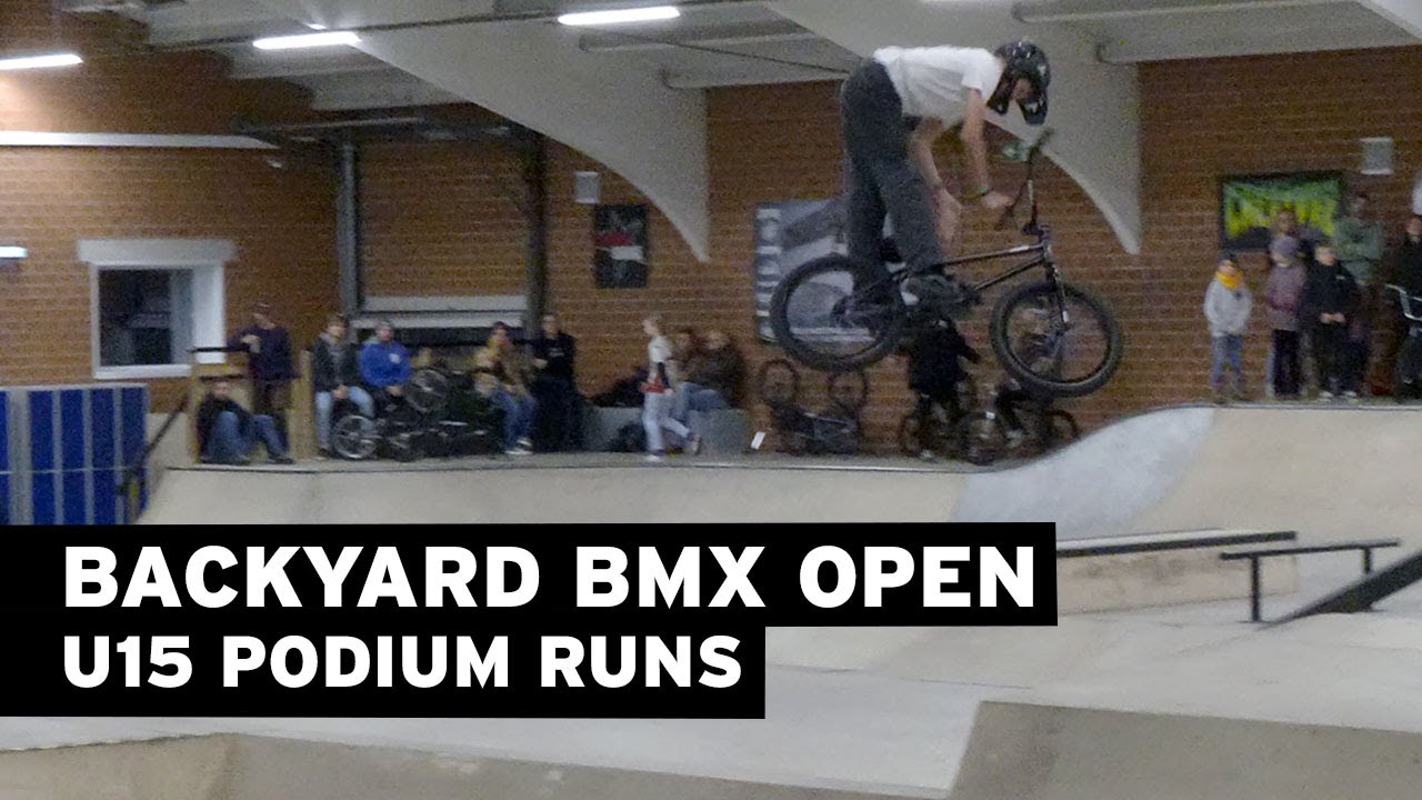 PODIUM RUNS &ndash; BACKYARD BMX OPEN 2024 &ndash;&nbsp;UNDER 15 CLASS #bmx