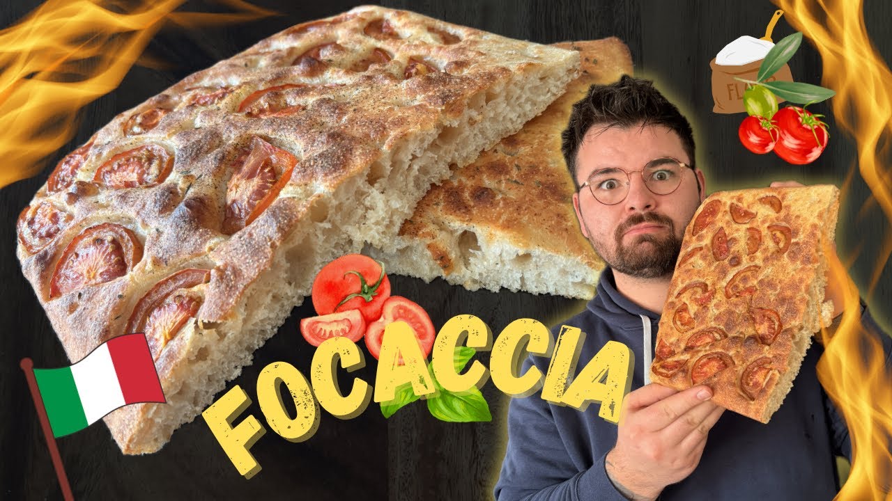 Focaccia Ultra Alvéolée : La Recette de Longue Fermentation qui Change Tout