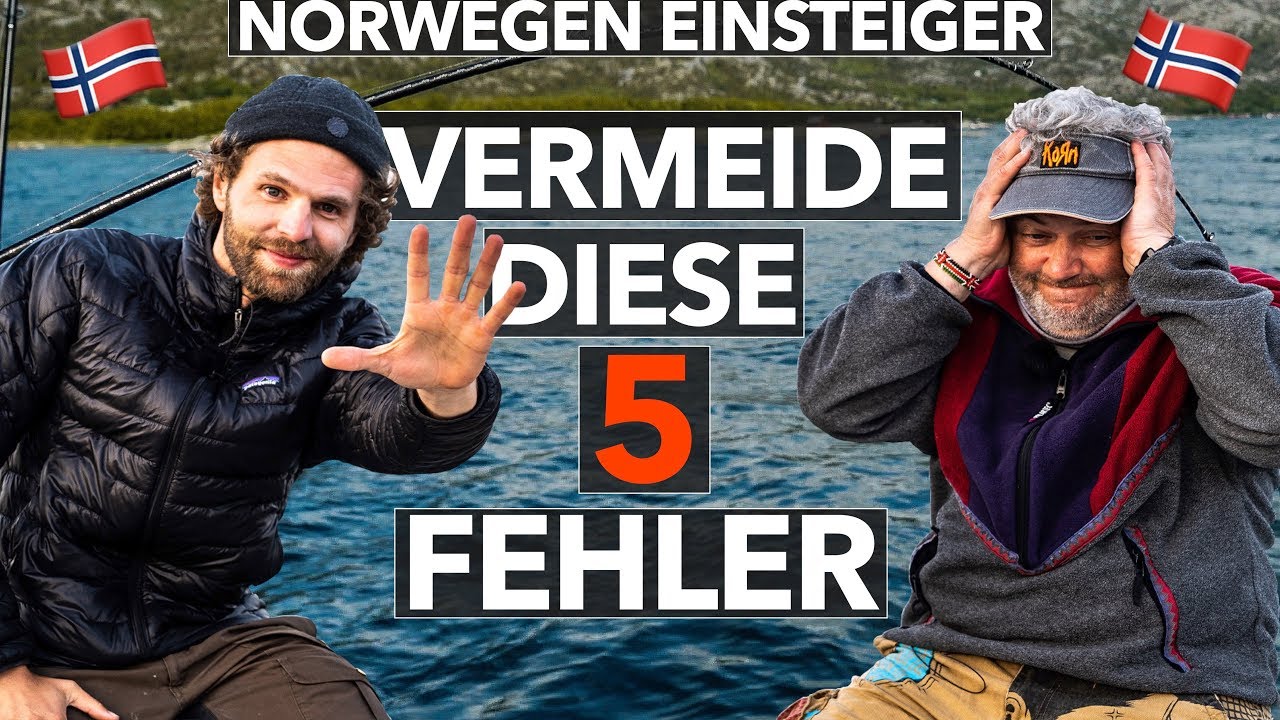 5 häufigsten FEHLER von 🇳🇴NORWEGEN-ANGLERN 🎣| mit RAINER KORN