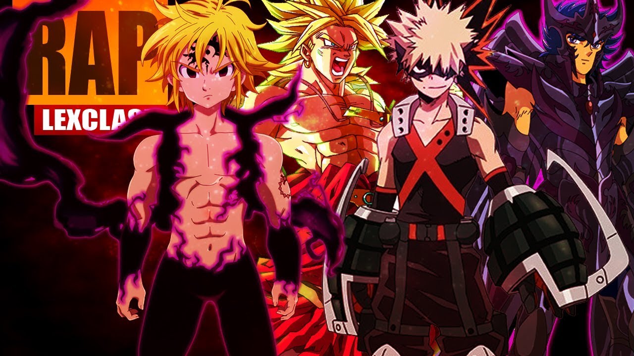 Rap F&uacute;ria Interior (Kagaho, Broly, Bakugou e Meliodas) | Ft. Thor, Wlo e Sting
