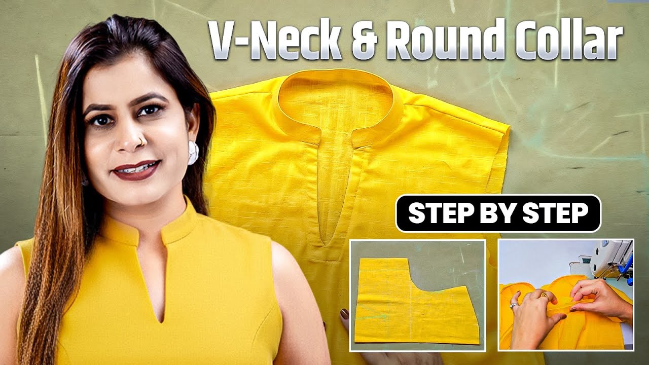 The REAL Difference Between V Neck and Round Collar