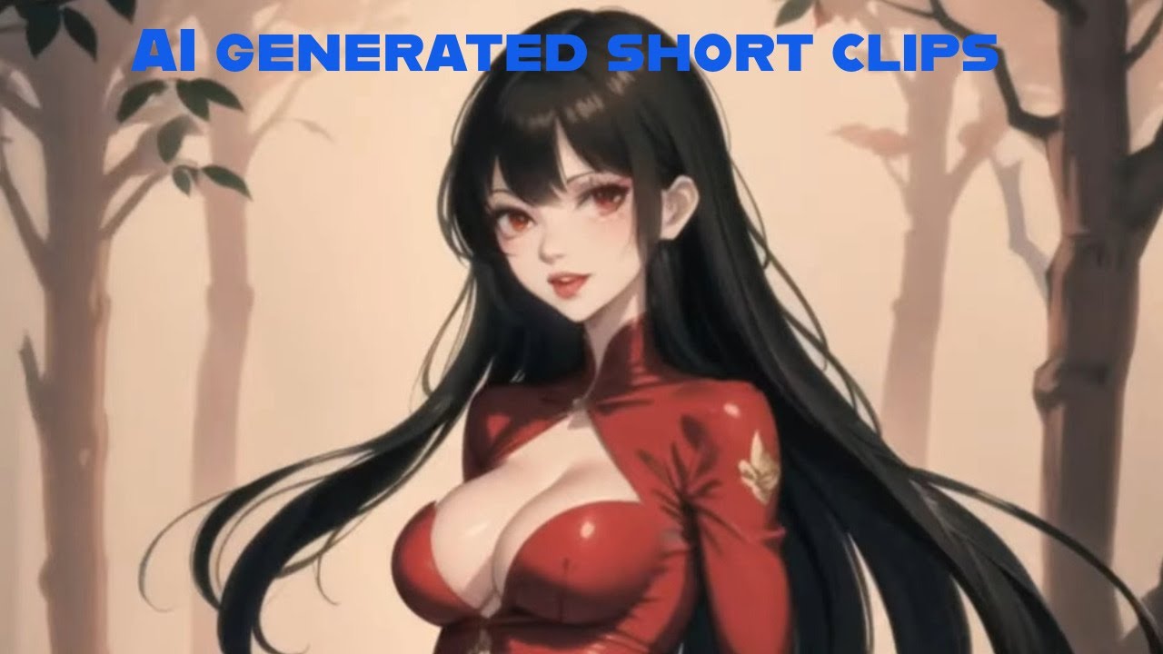 AI generated Anime Manga short clips