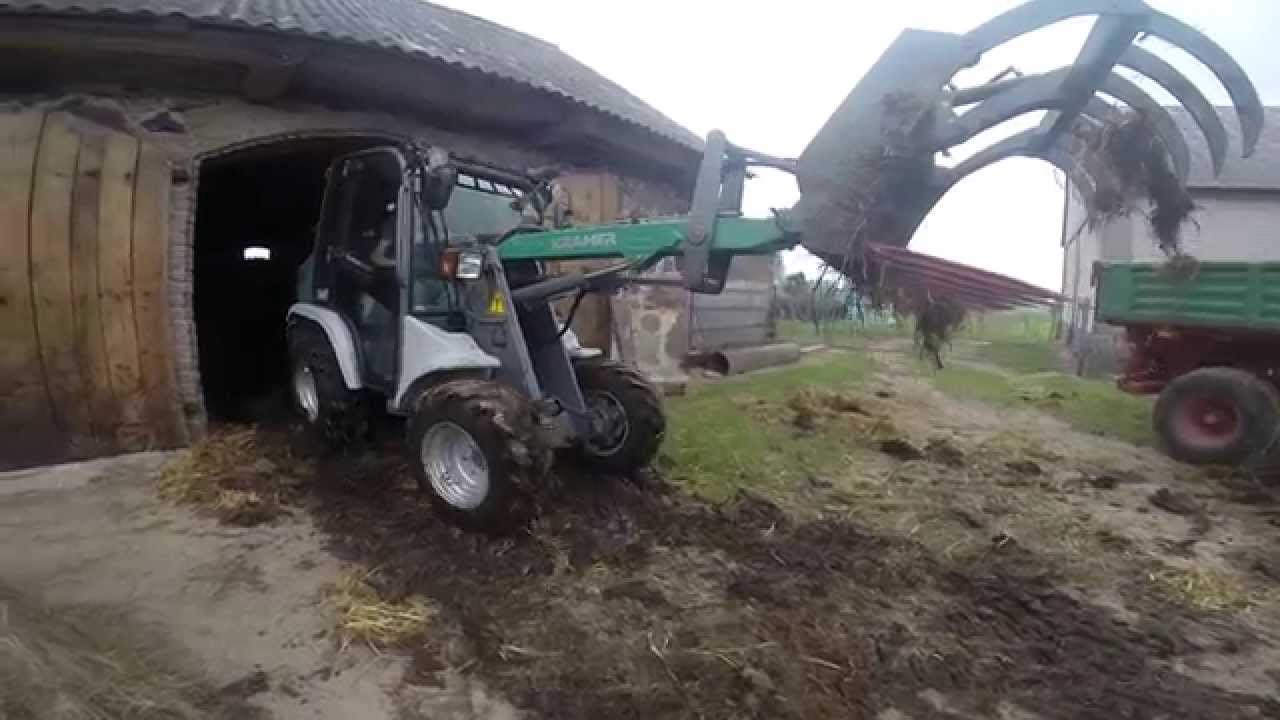 Ładowarka Kramer KL12 w polskich gospodarstwach
