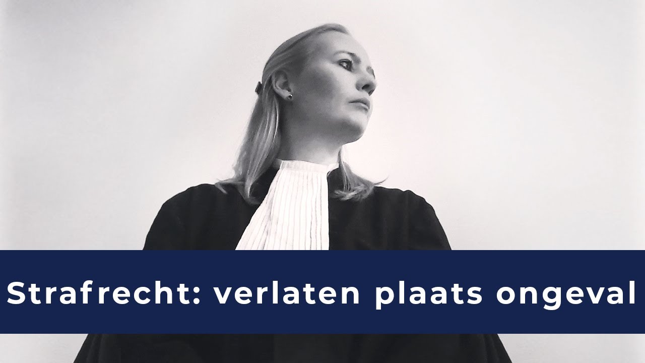 05  Strafrecht - verlaten plaats ongeval