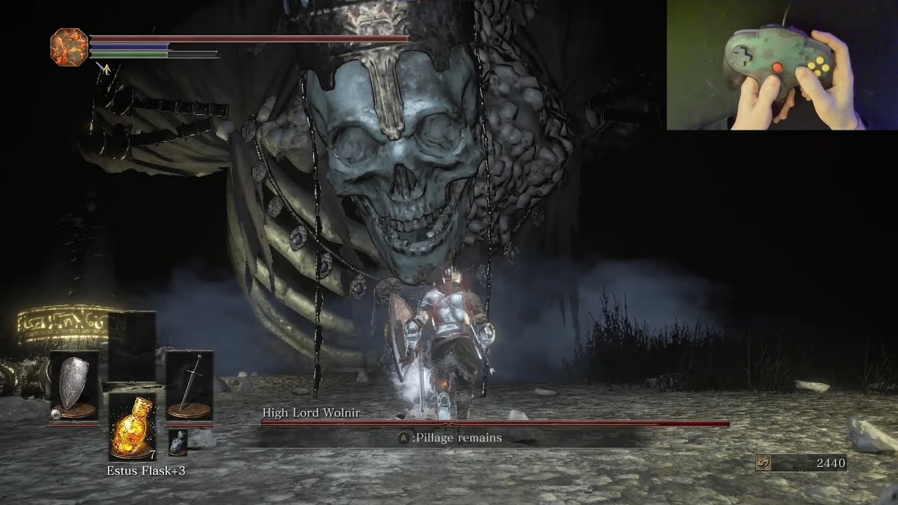 Dark Souls 3 on a N64 controller ep 1