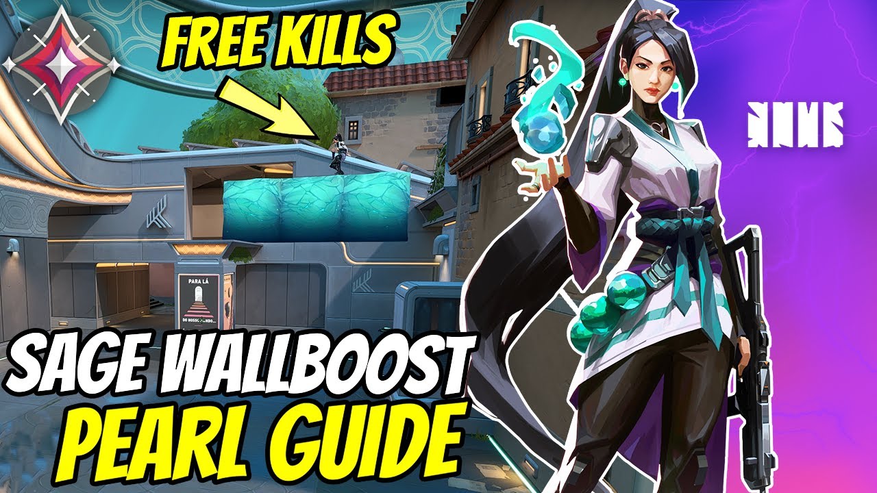 Valorant Sage PEARL Must Know Wall Boosts - Valorant Guide