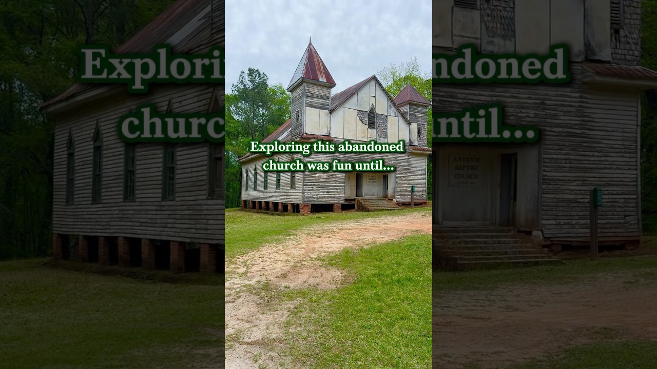 Exploring This Abandoned Church Was Fun Until…