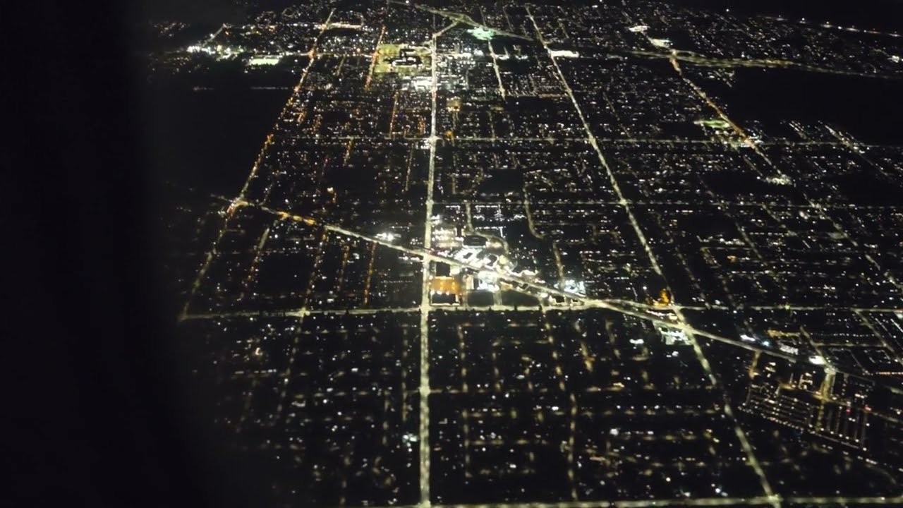 West Nighttime Landing at Vancouver International Airport - 8 Mar 2026