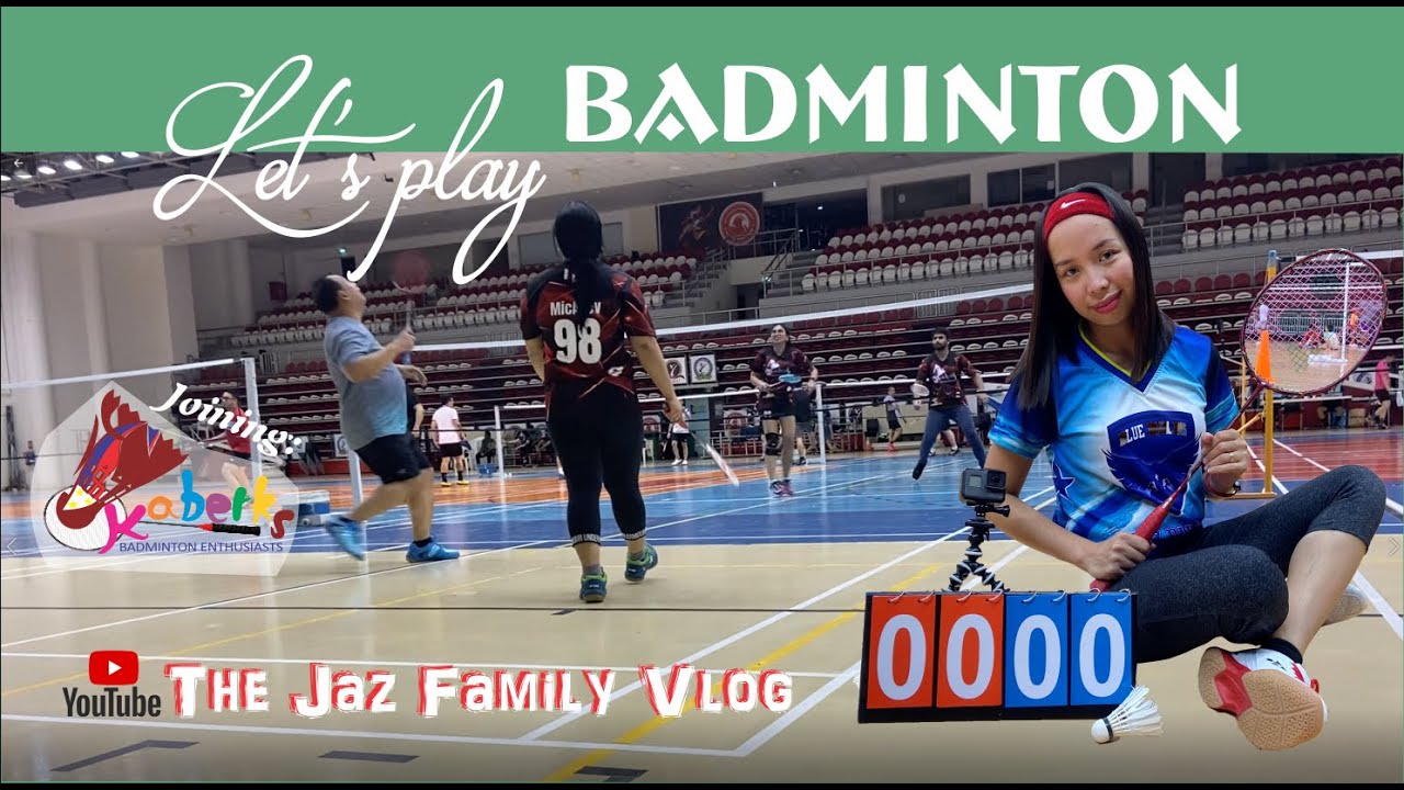 Let's play badminton! Kaberks Episode 01