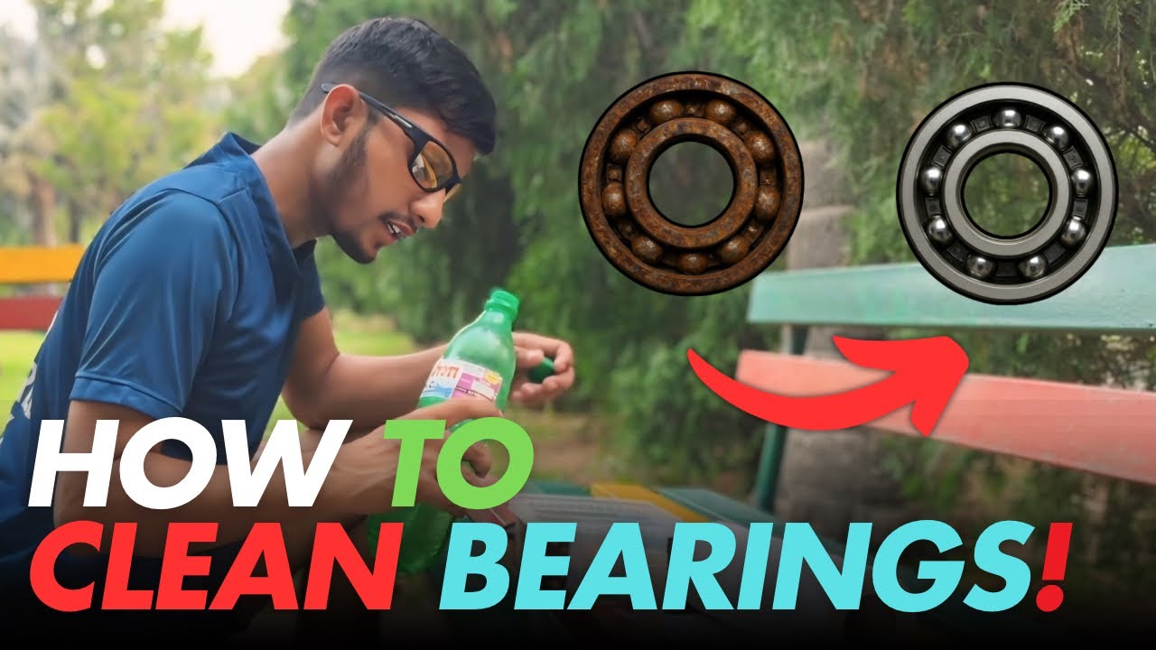 How to Clean Skate Bearings at Home (Easy DIY Method!) 
