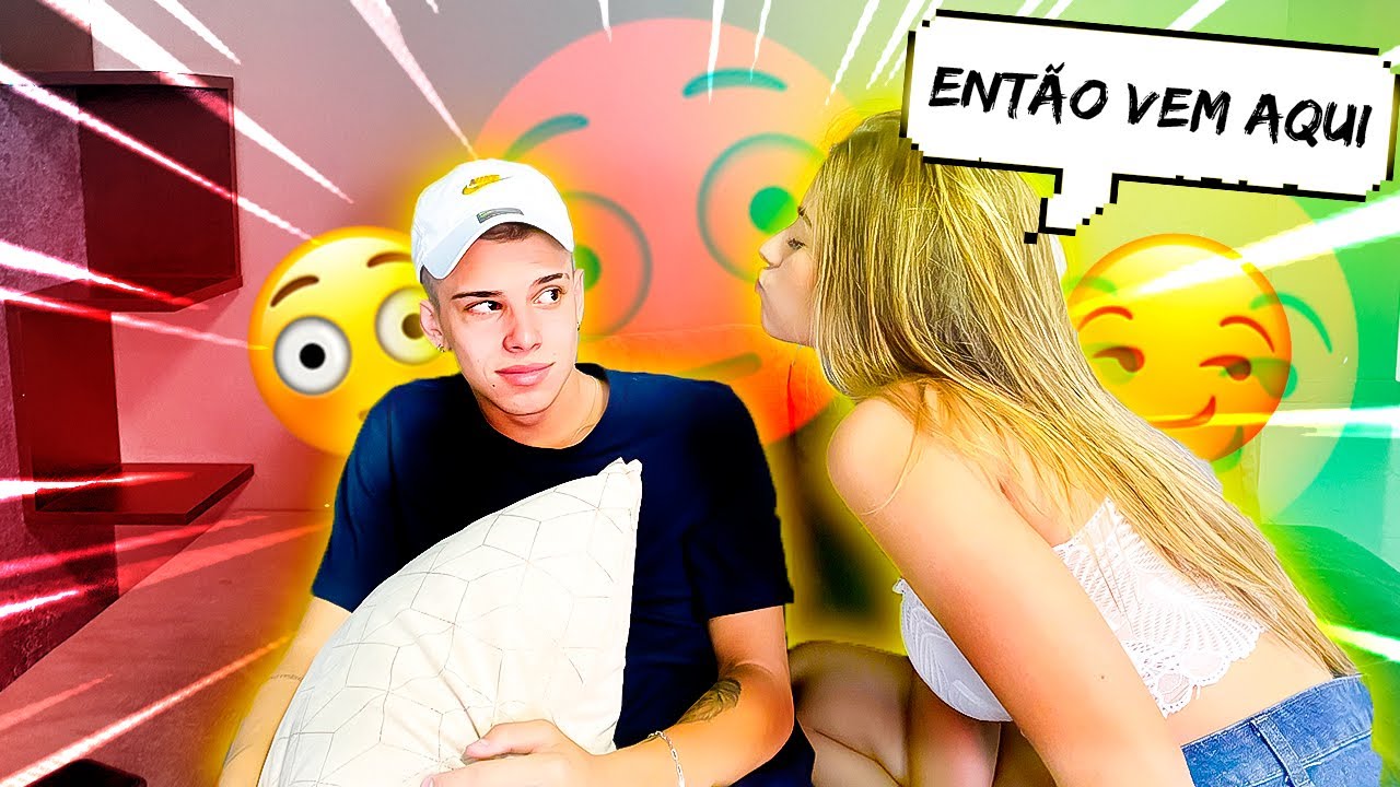 PEDI PRA FICAR COM A JULIA PUZZUOLI E ELA ME SURPREENDEU