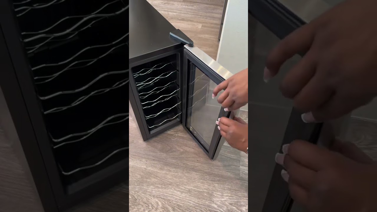 unbox my wine cool with me 🍷 #wine #fridge #winecooler #winecellar #winefridge #unboxingvideo #found