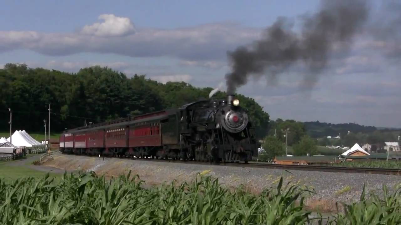 Strasburg, Amtrak and Norfolk Southern on the Keystone Corridor