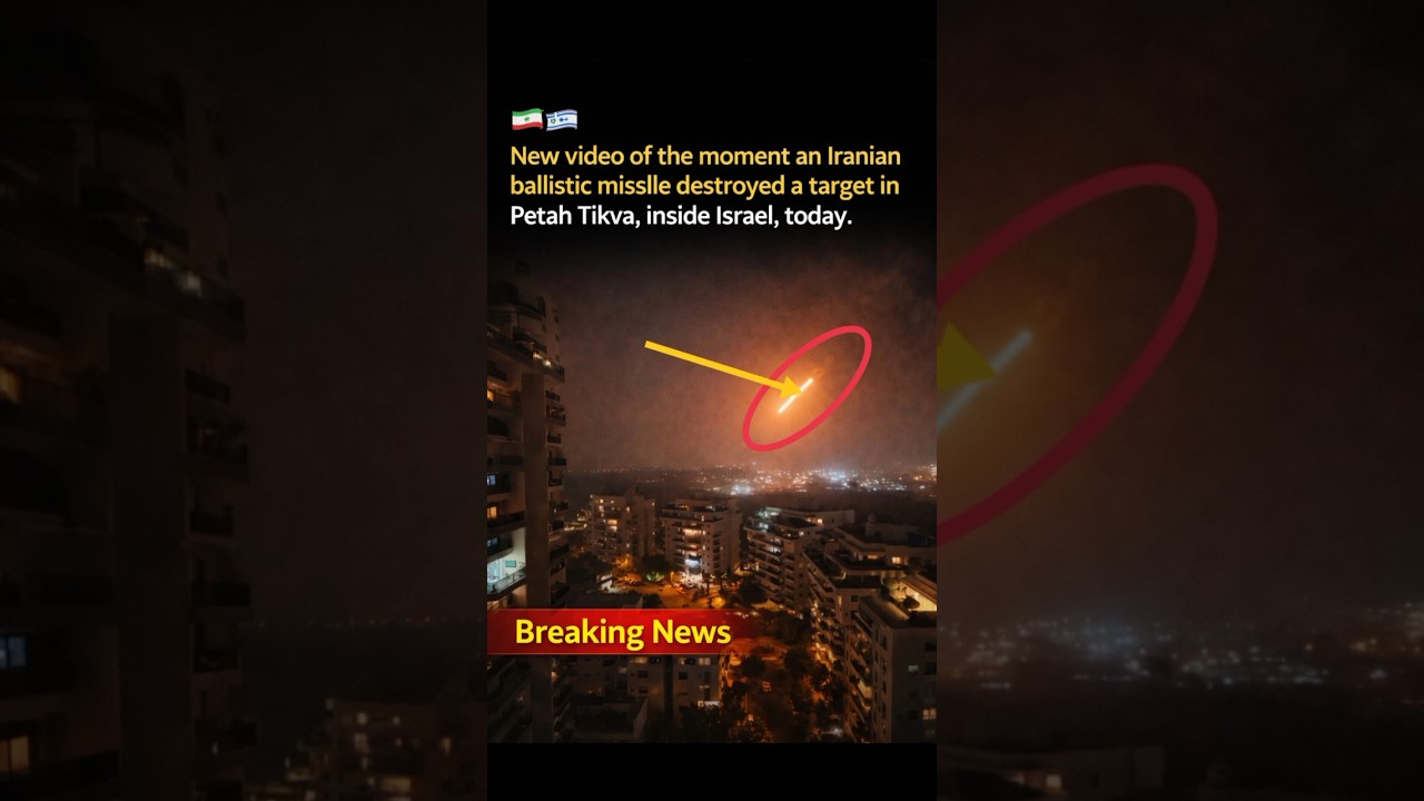 Iran vs Israel / Missile Attack / Breaking News