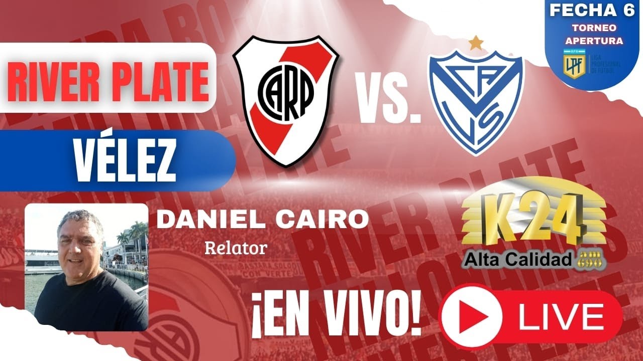 BANDA ROJA MILLONARIA -  VELEZ VS RIVER (EN VIVO)