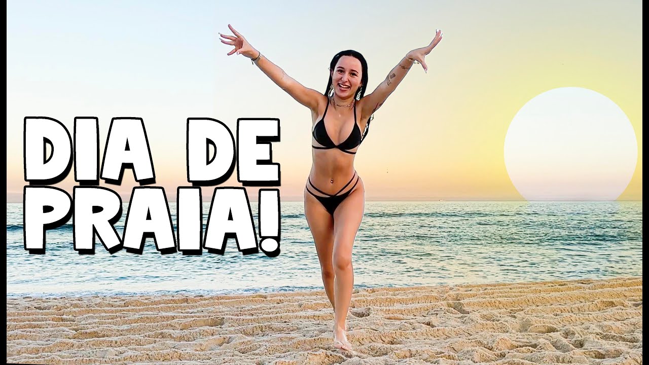 UMA TARDE DE PRAIA COMIGO!